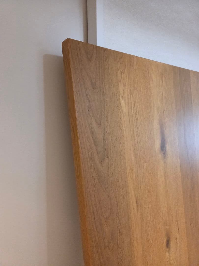 無垢材テーブル　オーク　天板だけ、脚だけのお取り引きも対応可