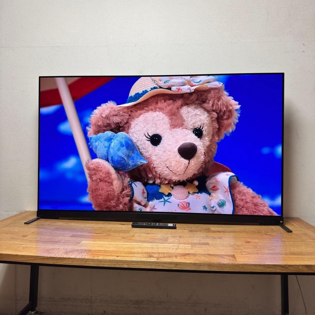 TOSHIBA 65V型 4K 有機EL テレビ REGZA 65X9900M