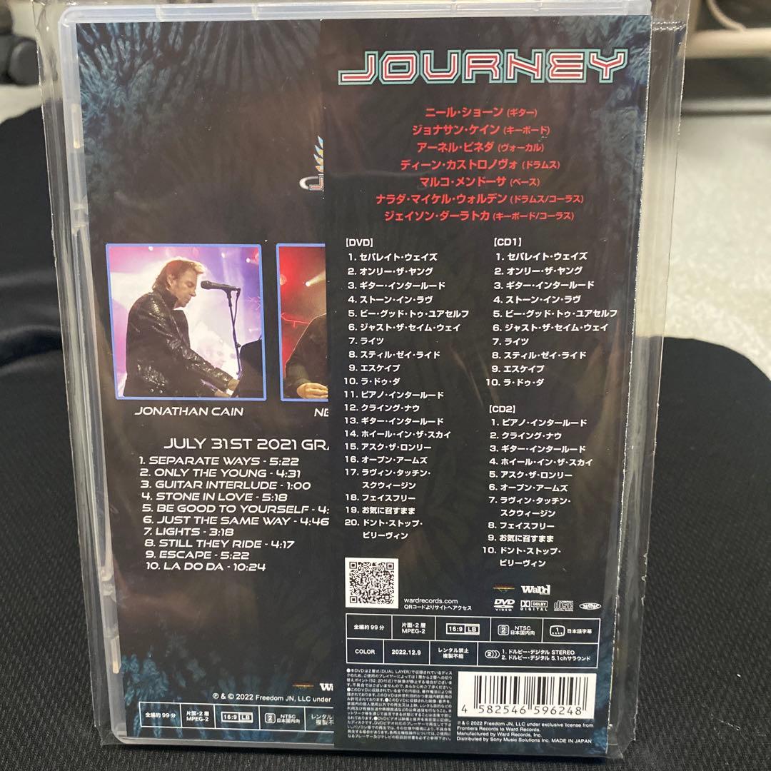 ジャーニー2点セット/ライヴ・イン・コンサート・アット・ロラパルーザ