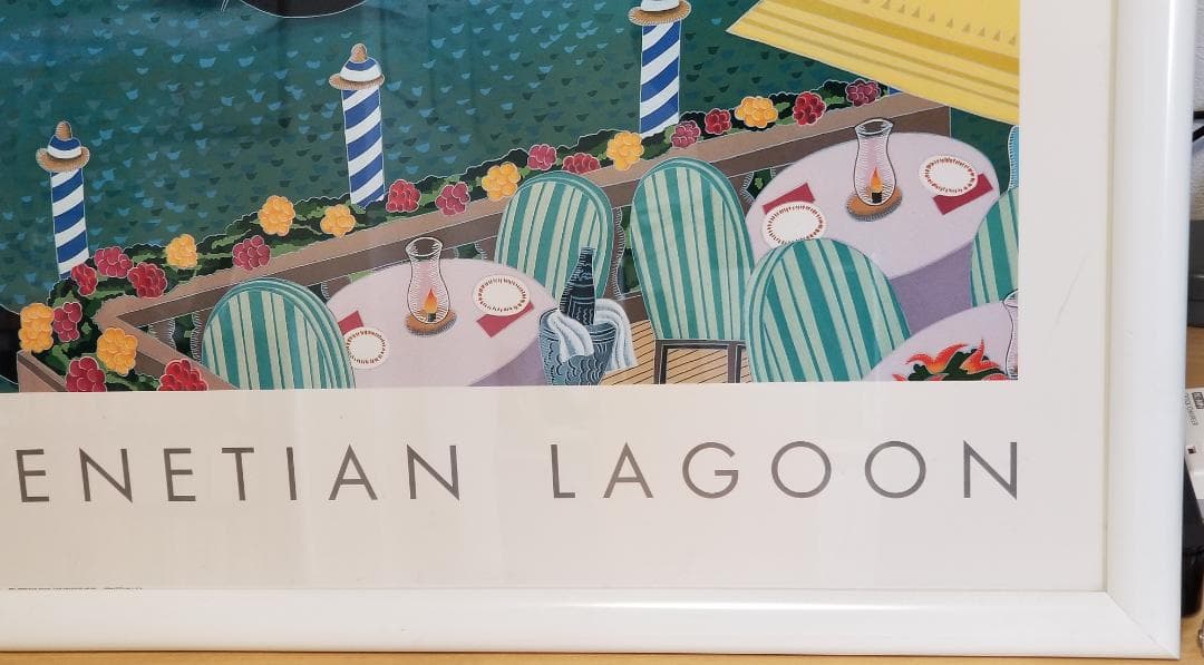 ★最終販売価格★トーマスマックナイト★ヴェネチアンラグーン額寸横約104縦約64