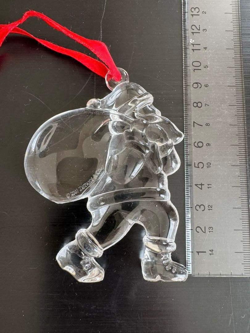 ◆お値下げ◆ティファニー　クリスマスオーナメント（クリスタル）