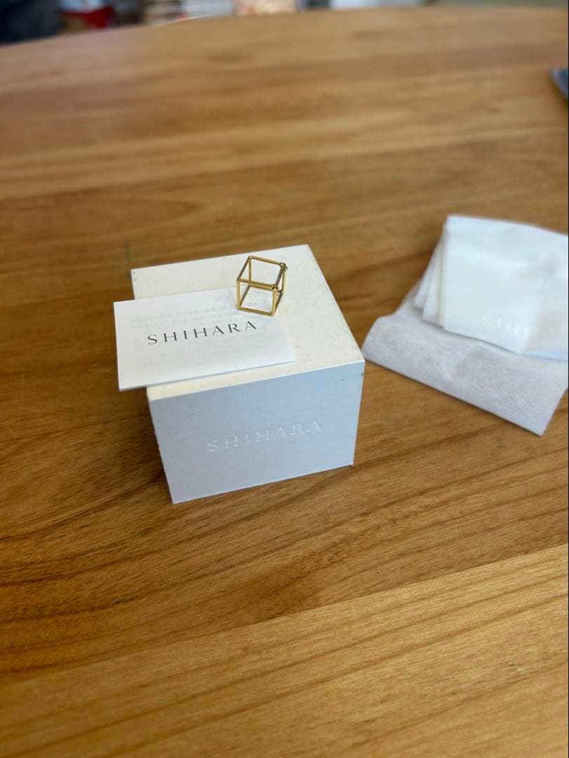Shihara square pierce 10 スクエアピアス
