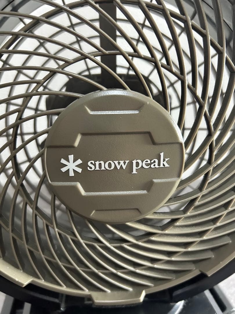 美品 スノーピーク peak フィールドファン MKT-102 扇風機