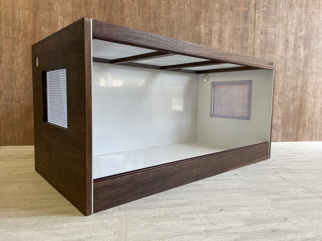 ＦandＫ爬虫類木製ケージ　スタンダード防水仕様　900×450×450