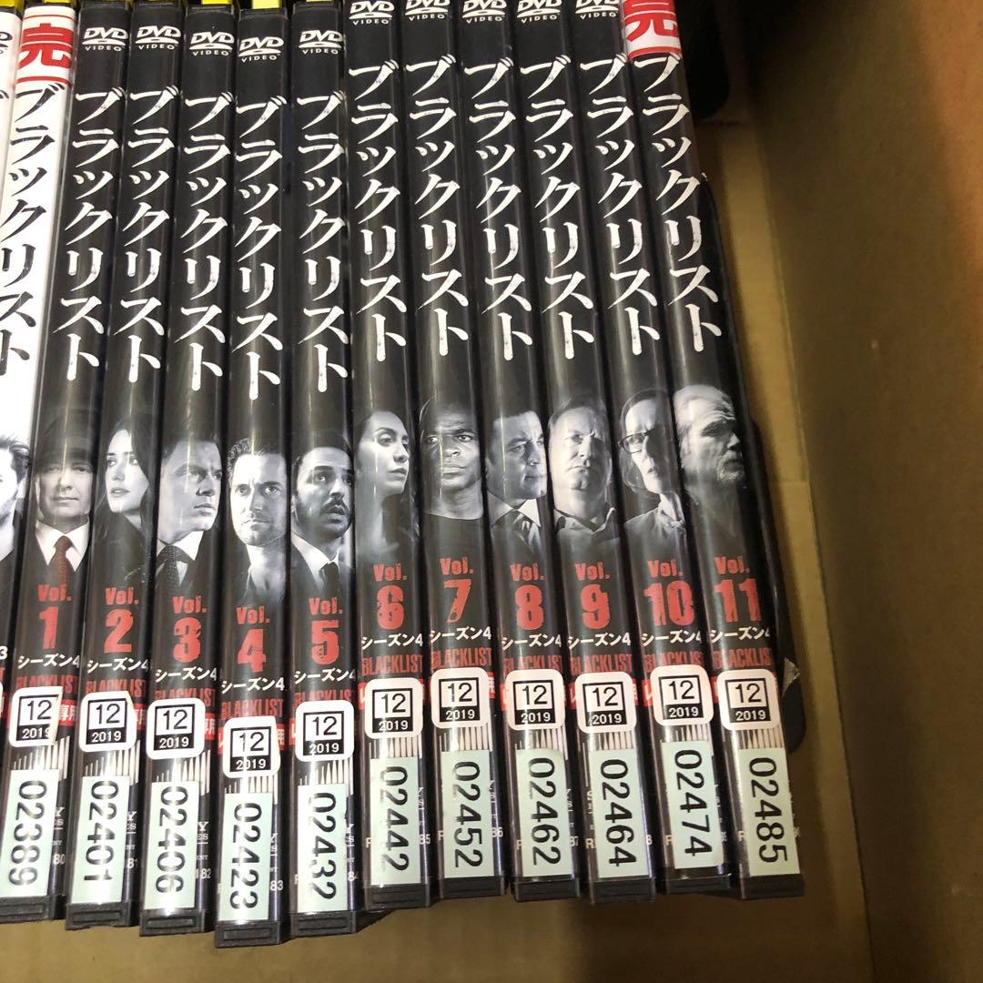 【送料無料】ブラックリスト　シーズン1〜6まで　セット　レンタル落ち DVD