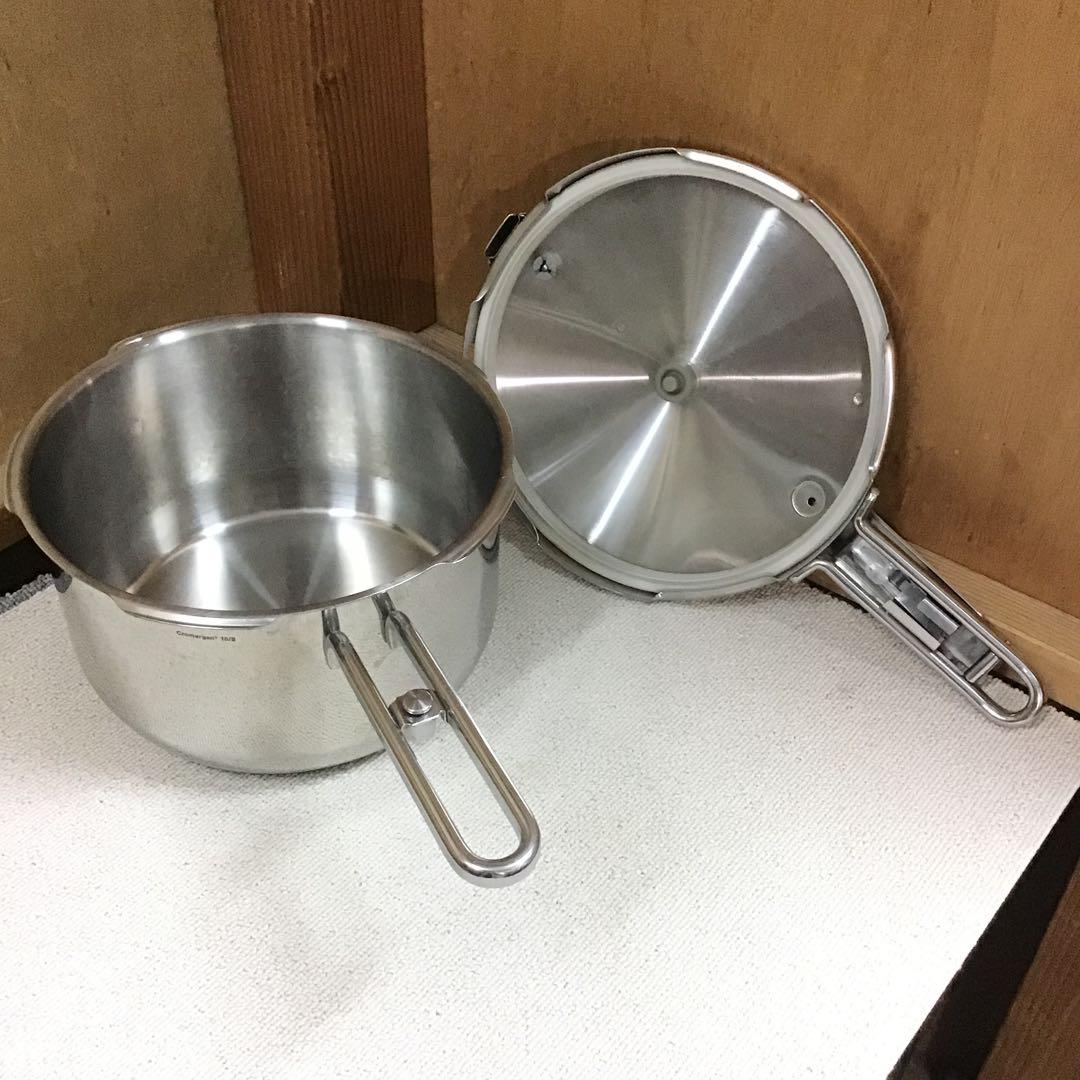 タッパーウエア ステンレス圧力鍋 5L