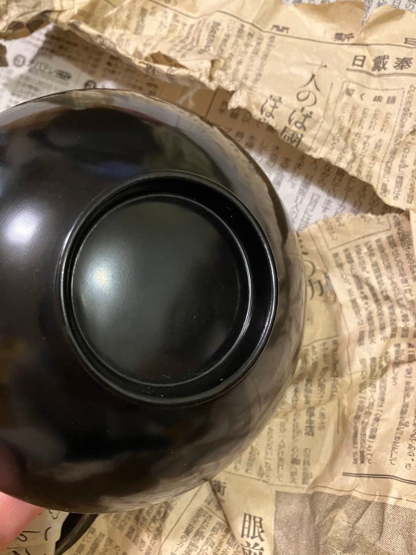 吸物椀　漆　アンティーク