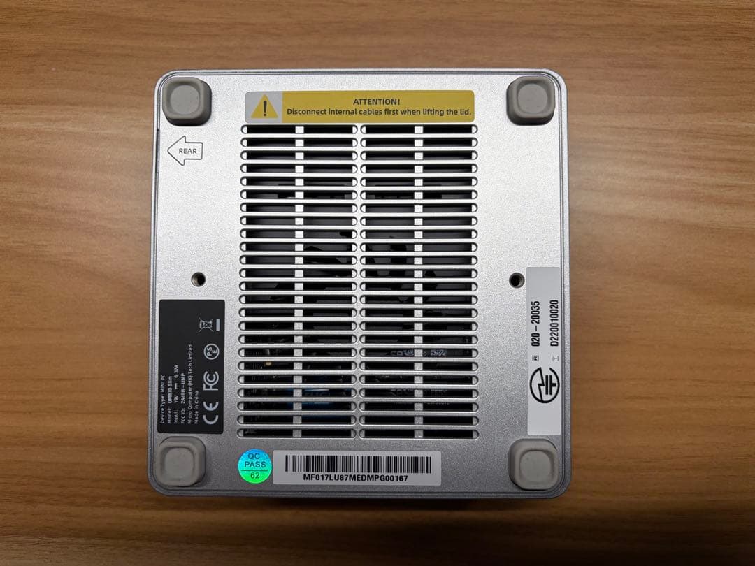 MINISFORUM UM870 Slim 32GBメモリ/ Win11 Pro