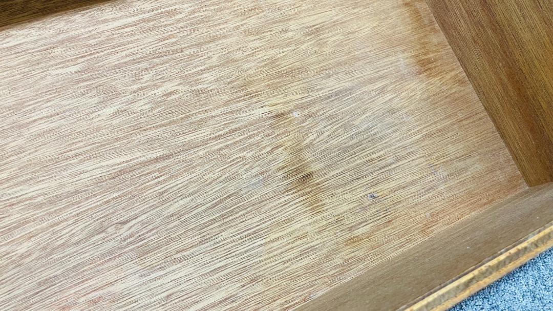 LAUAN SHELVES 引出し2段・ナチュラル