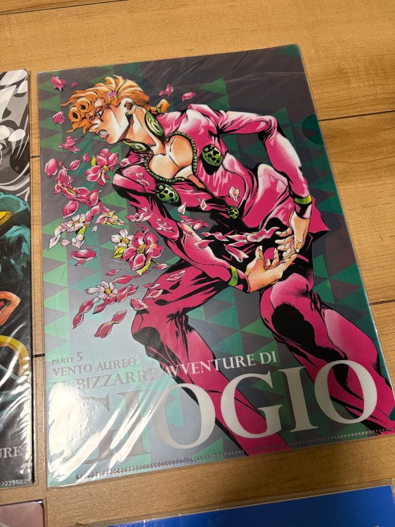 【レア 2012年】ジョジョ クリアファイル10種 ＋ 杜王町オーソンのノート