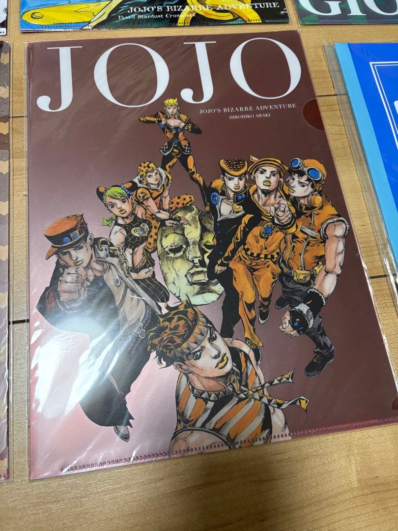 【レア 2012年】ジョジョ クリアファイル10種 ＋ 杜王町オーソンのノート