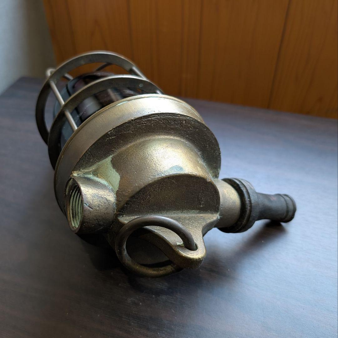 ​【希少】船舶位置灯 グリーン ヴィンテージ 日本船舶用灯 船舶電装 真鍮製