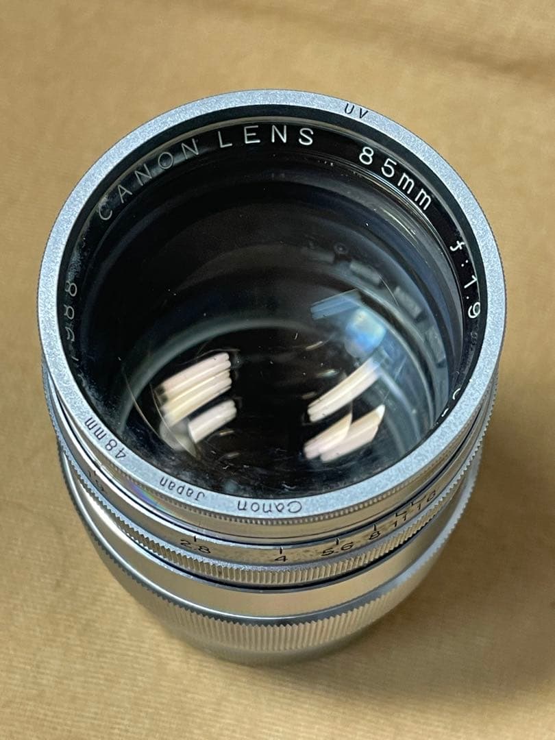 希少美品　Canon 85mm F1.9 L マウントL39 レンジファインダー