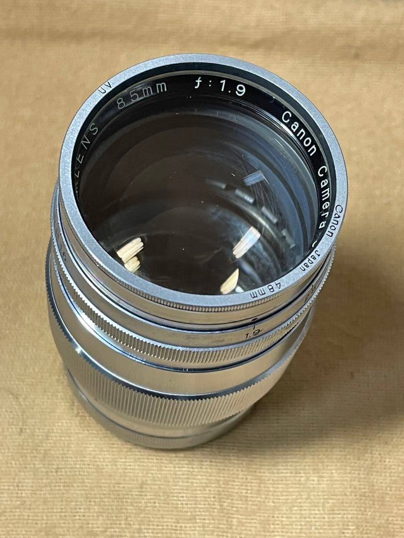 希少美品　Canon 85mm F1.9 L マウントL39 レンジファインダー