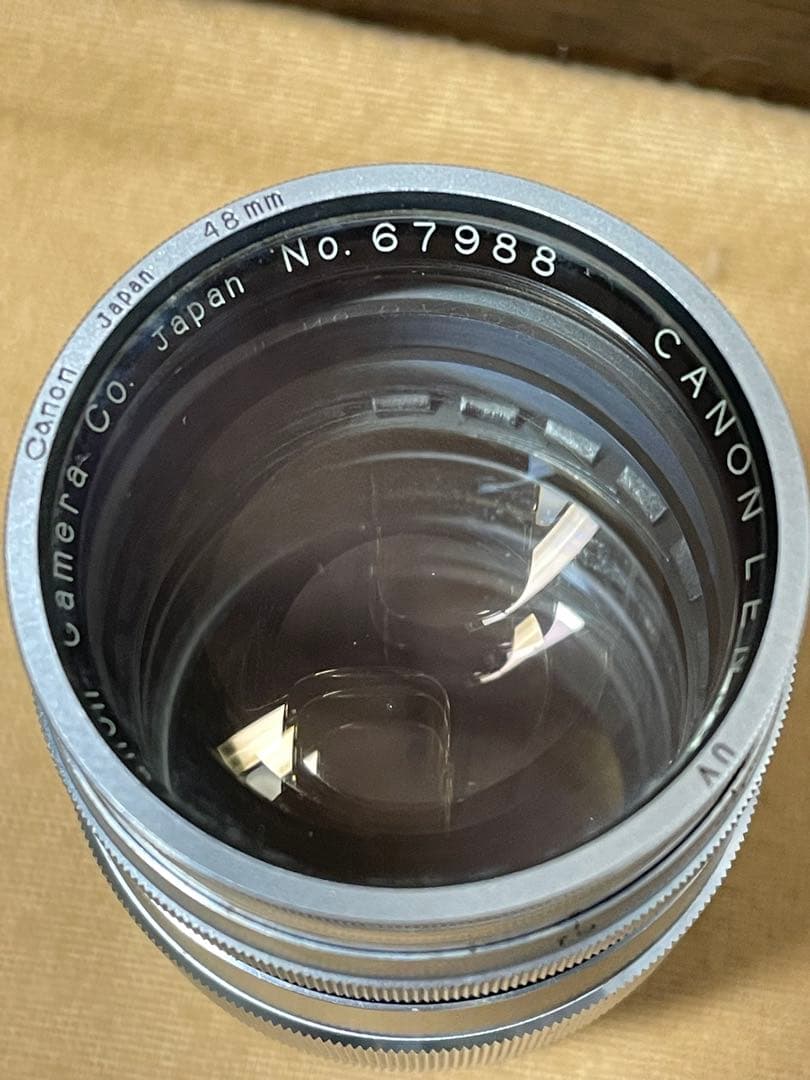 希少美品　Canon 85mm F1.9 L マウントL39 レンジファインダー