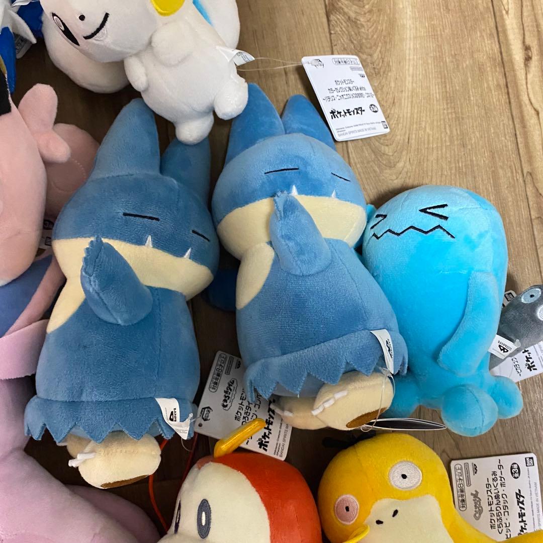ポケモンぬいぐるみ詰め合せ もふぐっと、ぐらぶらりん、くつろぎタイム、 ゲンガー