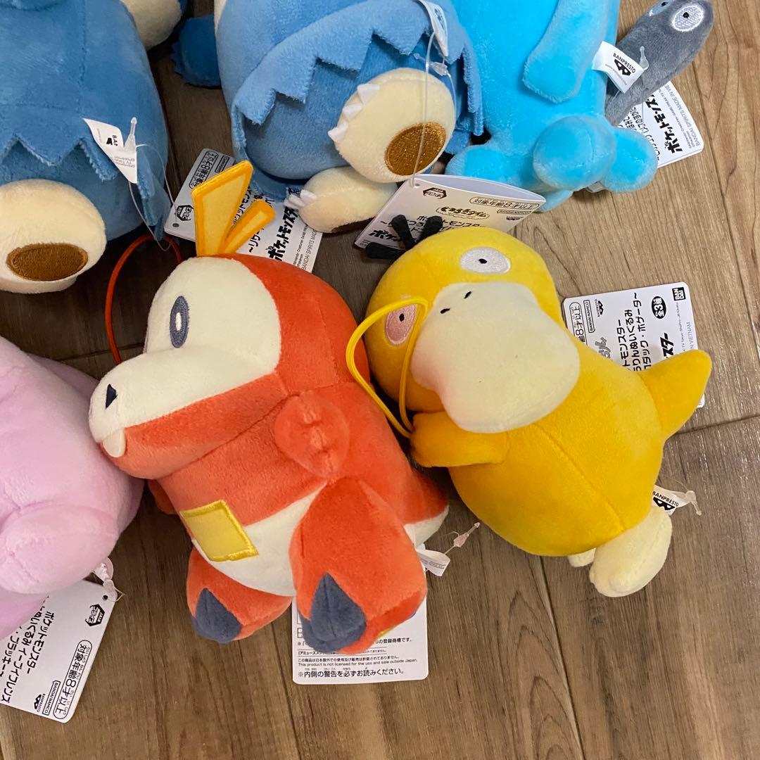 ポケモンぬいぐるみ詰め合せ もふぐっと、ぐらぶらりん、くつろぎタイム、 ゲンガー