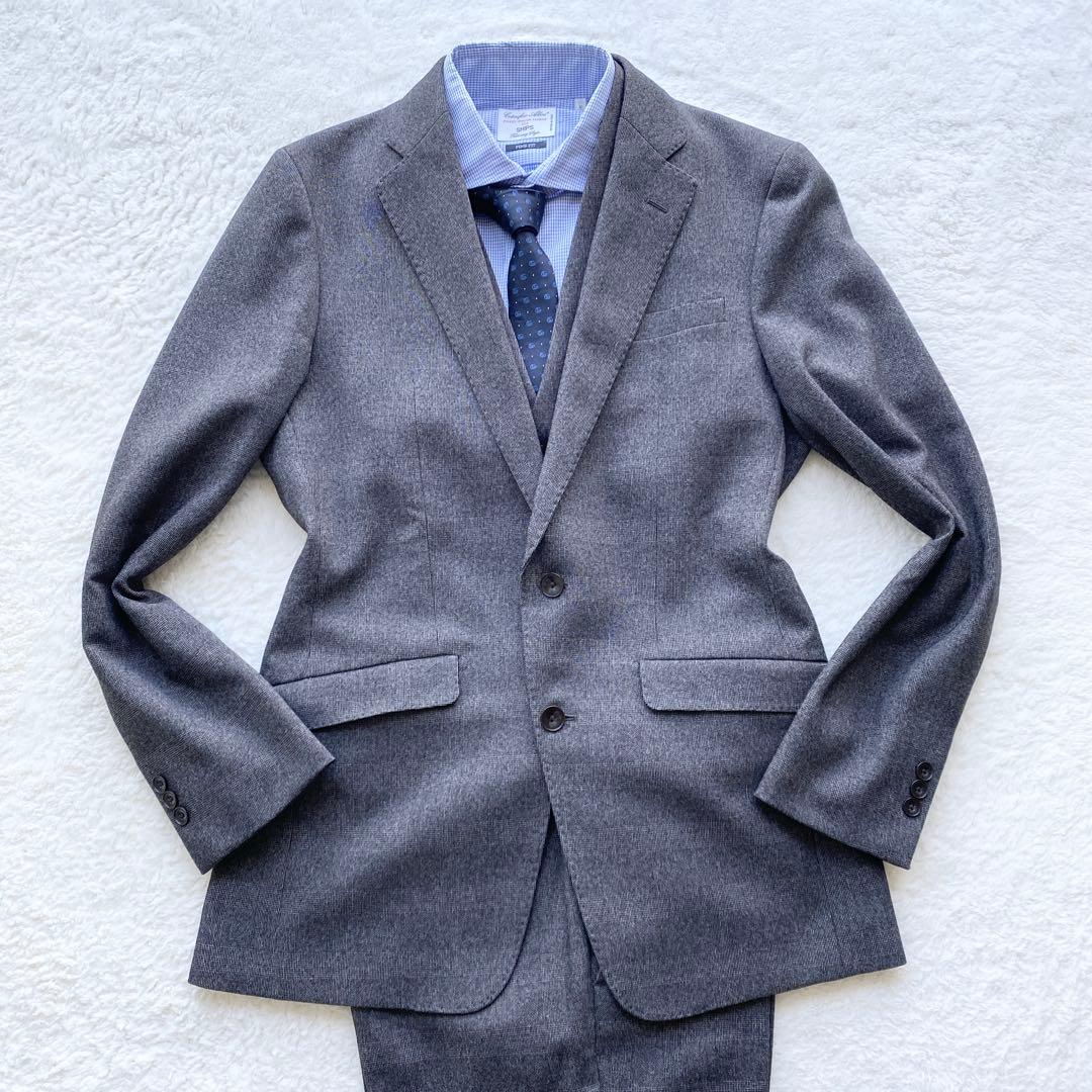 SUIT SELECT スーツセレクト スリーピース チェック Lサイズ Y6