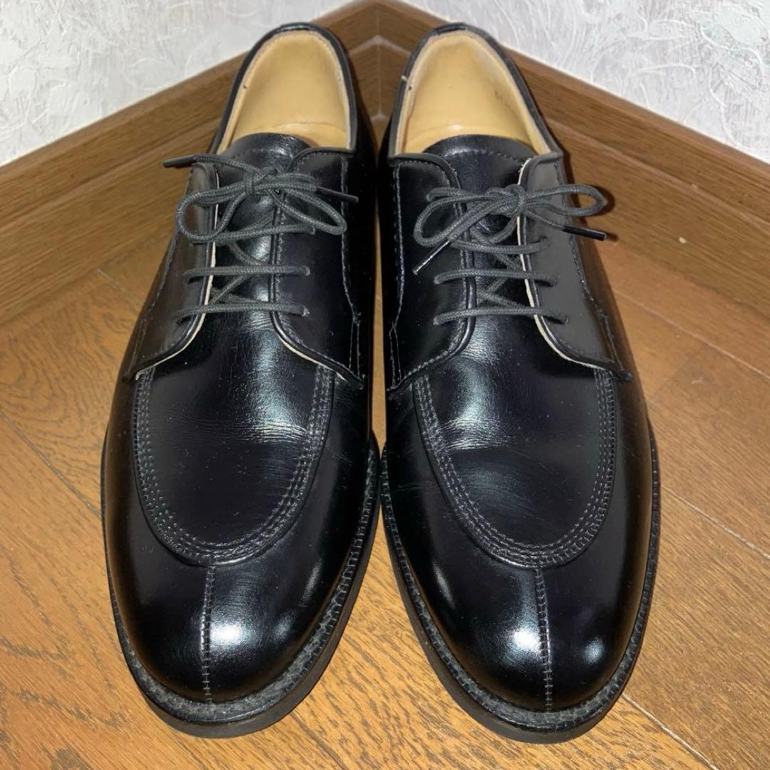 美品BURBERRY バーバリー 革靴 ドレスシューズ ノバチェック25㎝