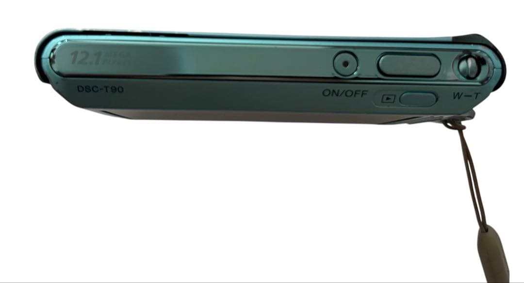【なめこさん】デジカメ cyber shot ブルー DSC-T90