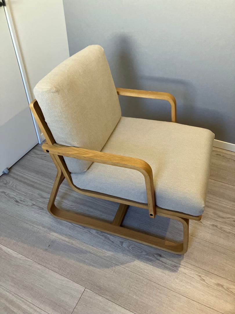 【みい】無印良品 リビングでもダイニングでもつかえるソファチェア