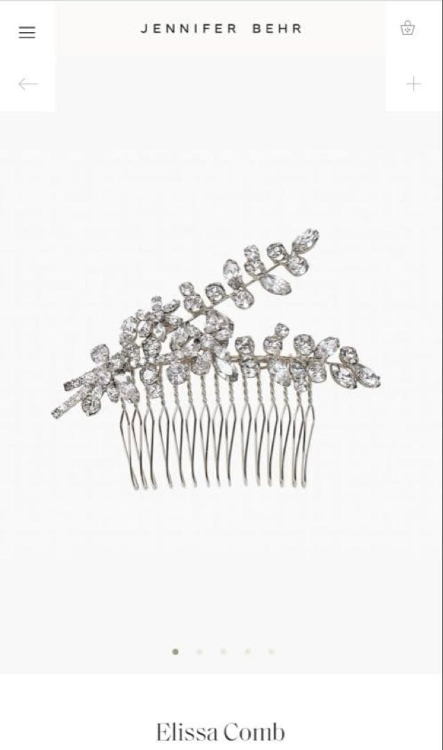 JENNIFER BEHR クリスタル　コーム