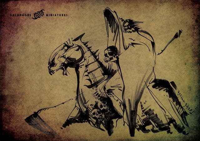 ガラパゴスミニチュア (死の使者) ガレージキット レジンキット