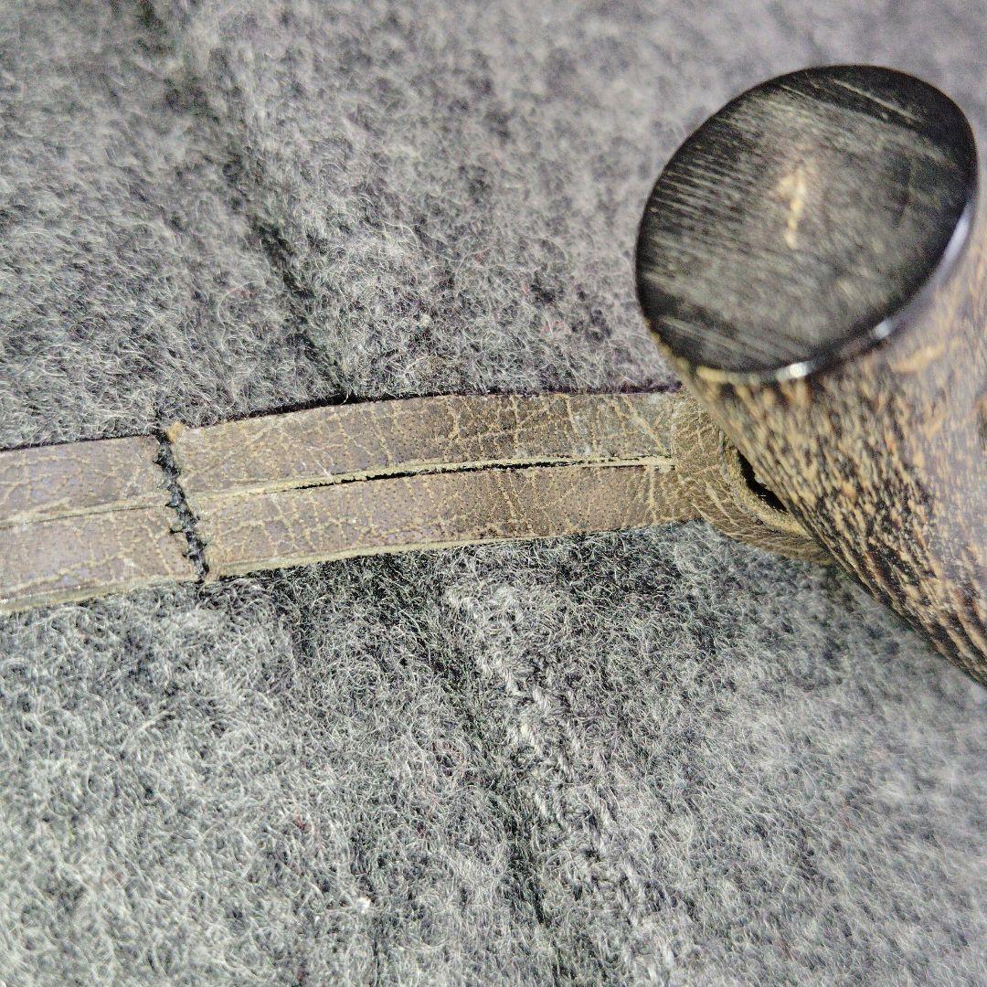 gloverall　グローバーオール　ダッフルコート　チェック　グレー　メンズ