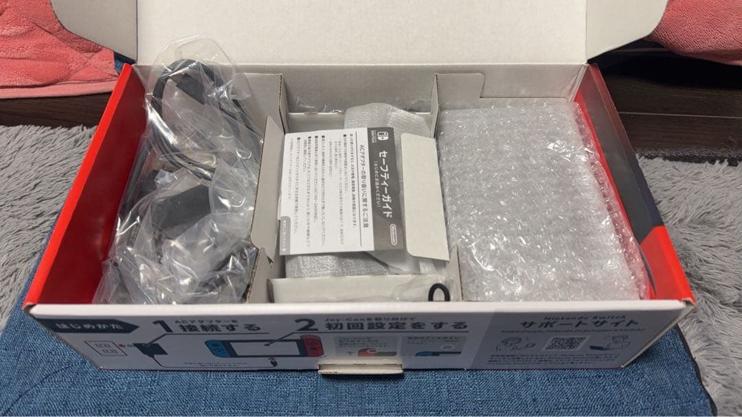 Nintendo Switch Joy-Conネオンブルー/ネオンレッド