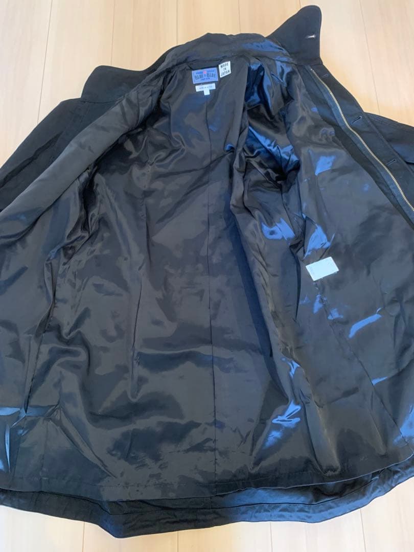 【BLUE BLUE JAPAN】モッズコート BLACK Size:１（S）