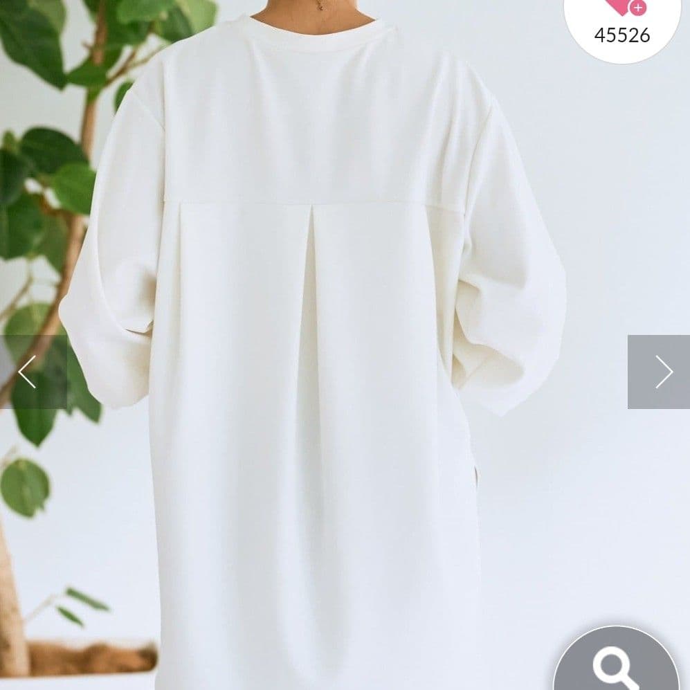 ビアズリー BEARDSLEY Tブラウス　ホワイト