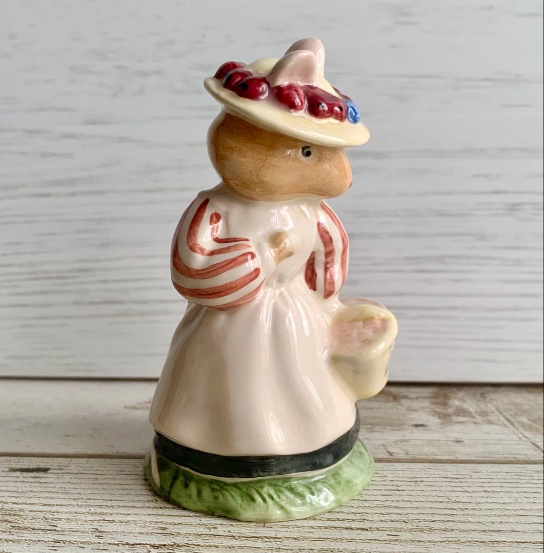 もりねずみだんしゃく夫妻 フィギュリン ブランブリーヘッジ 置物