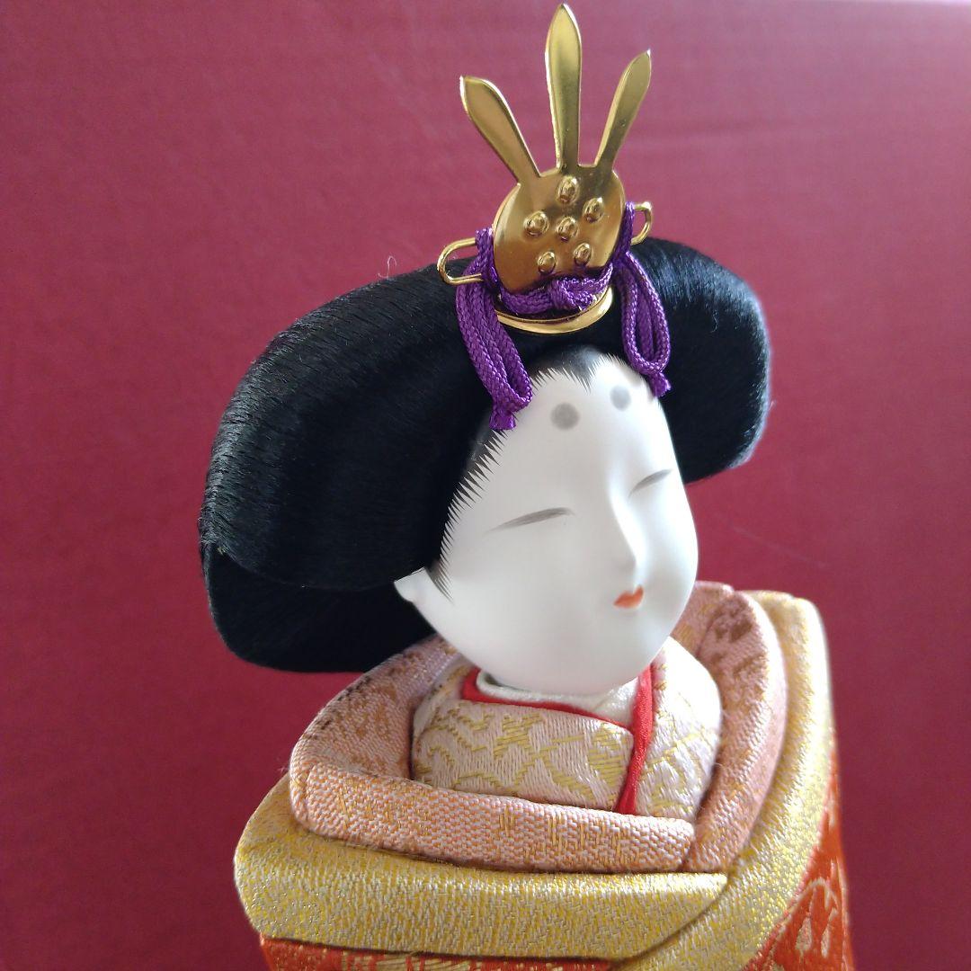 立ち雛 雛人形 神雛 彩華立雛 木目込み人形 台座付き