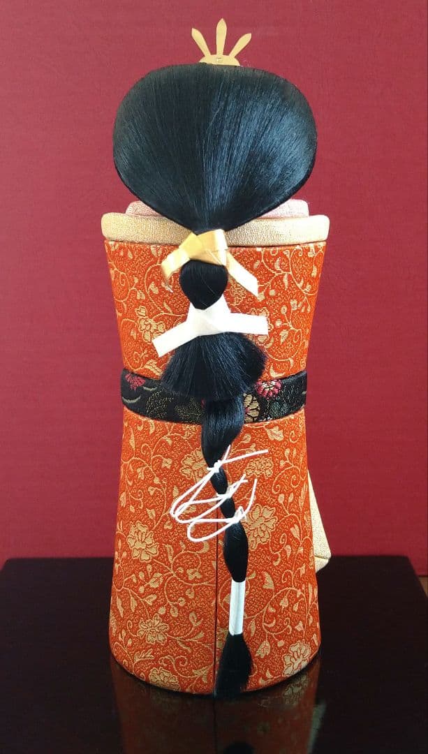 立ち雛 雛人形 神雛 彩華立雛 木目込み人形 台座付き