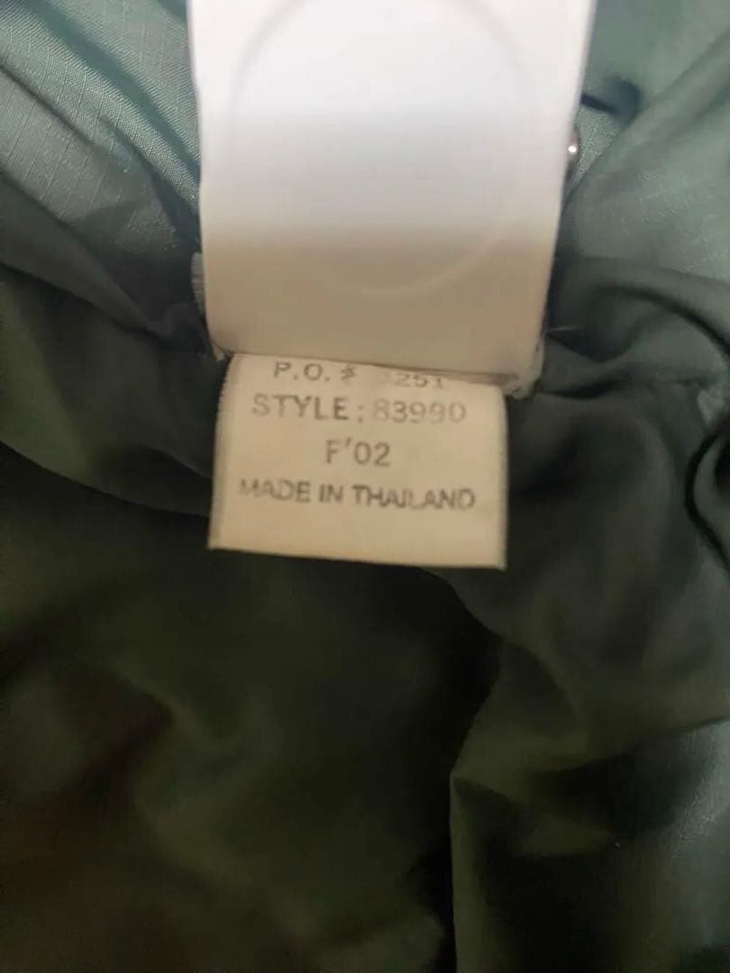 極美品　2002年製 パタゴニア パフジャケット レッドフード無し