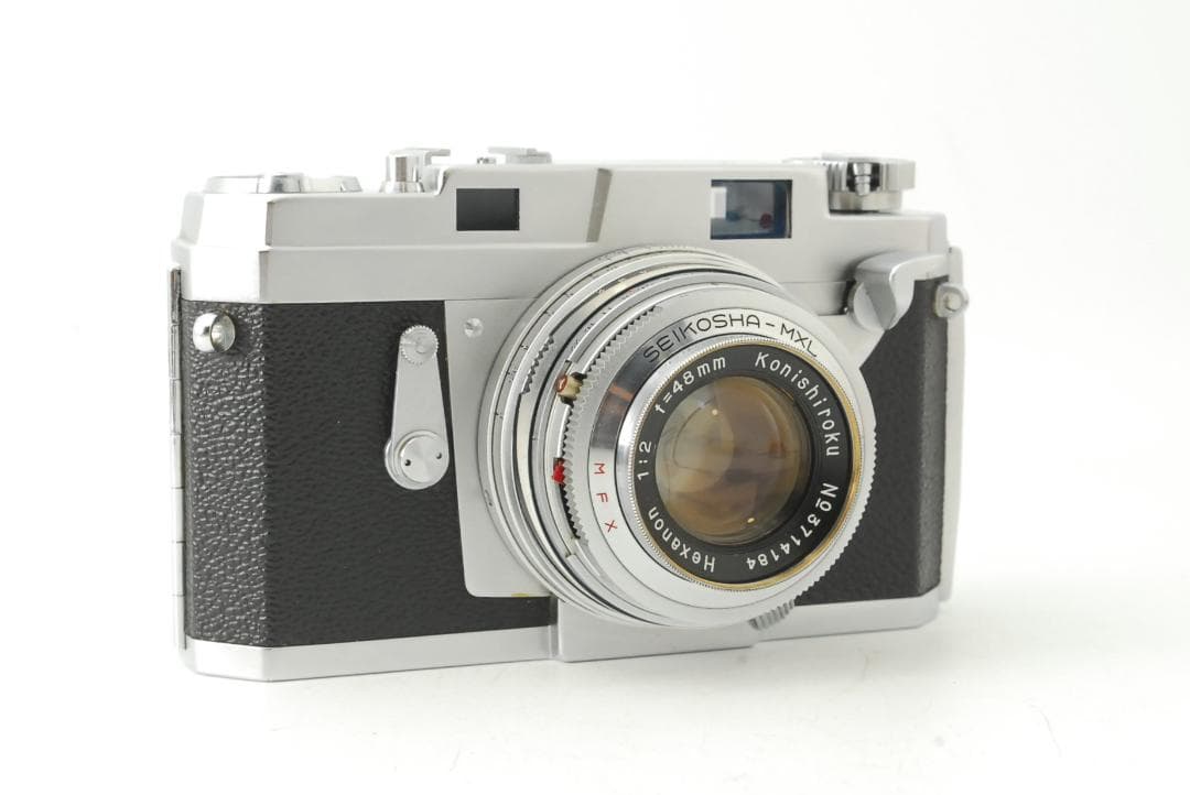 【外観・光学美品 完動品】KONICA Ⅲ 48mm F/2 フィルムカメラ
