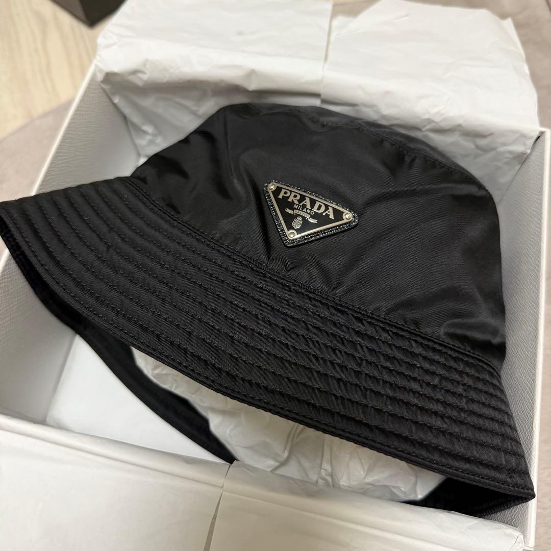 PRADA プラダ バケットハット バケハ Re-Nylon L 正規品