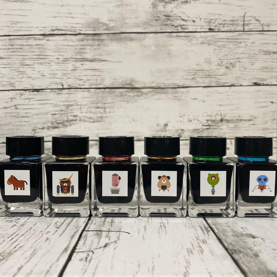 【新品】インク 30ml ボトル×6色 セット