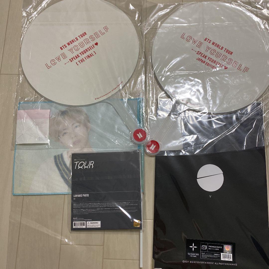 テヒョン　スローガン　フラッグ　うちわ　プレミアムフォト　ランヤードフォト