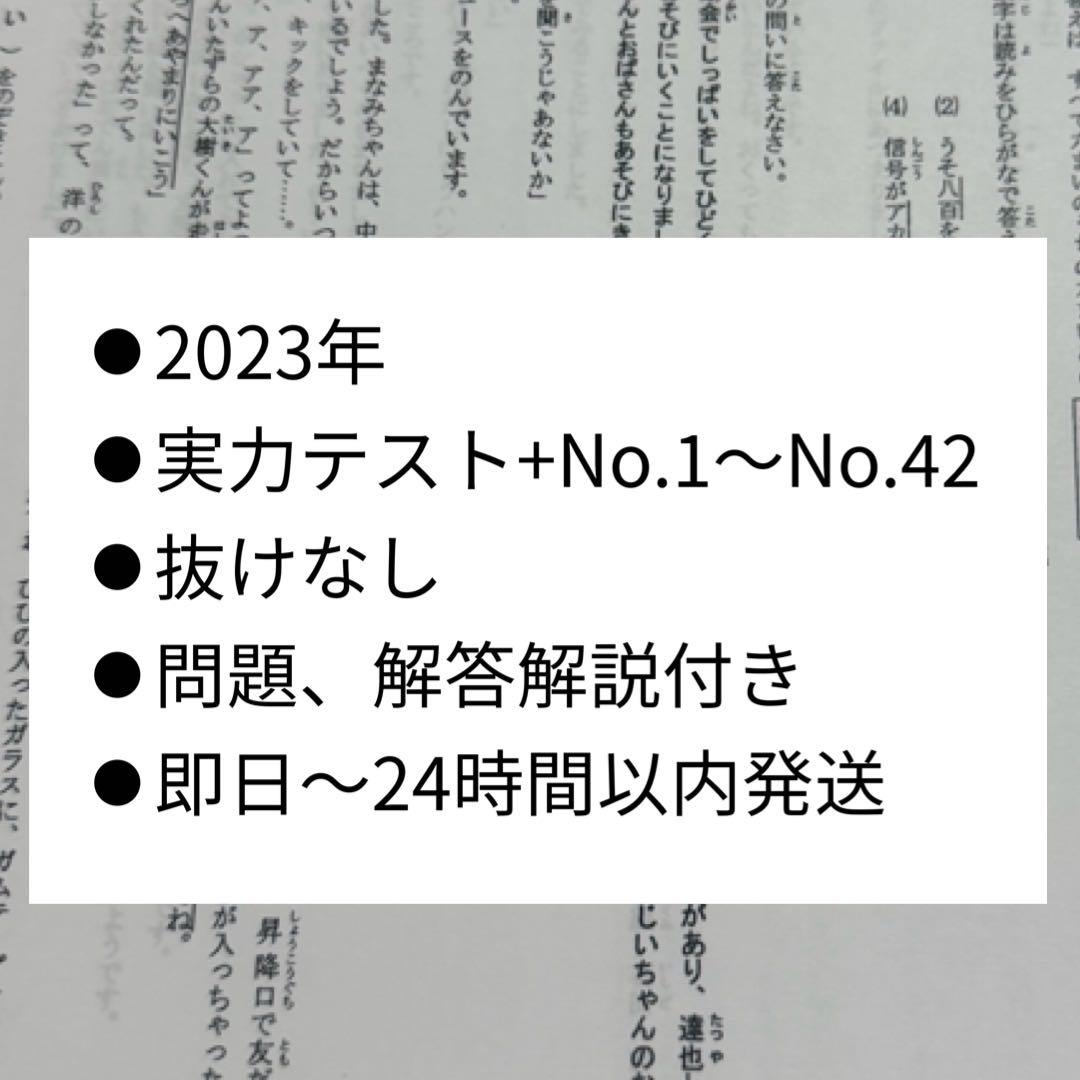小4 浜学園 復習テスト Vクラス 国語/算数 /理科/社会4教科　即日発送