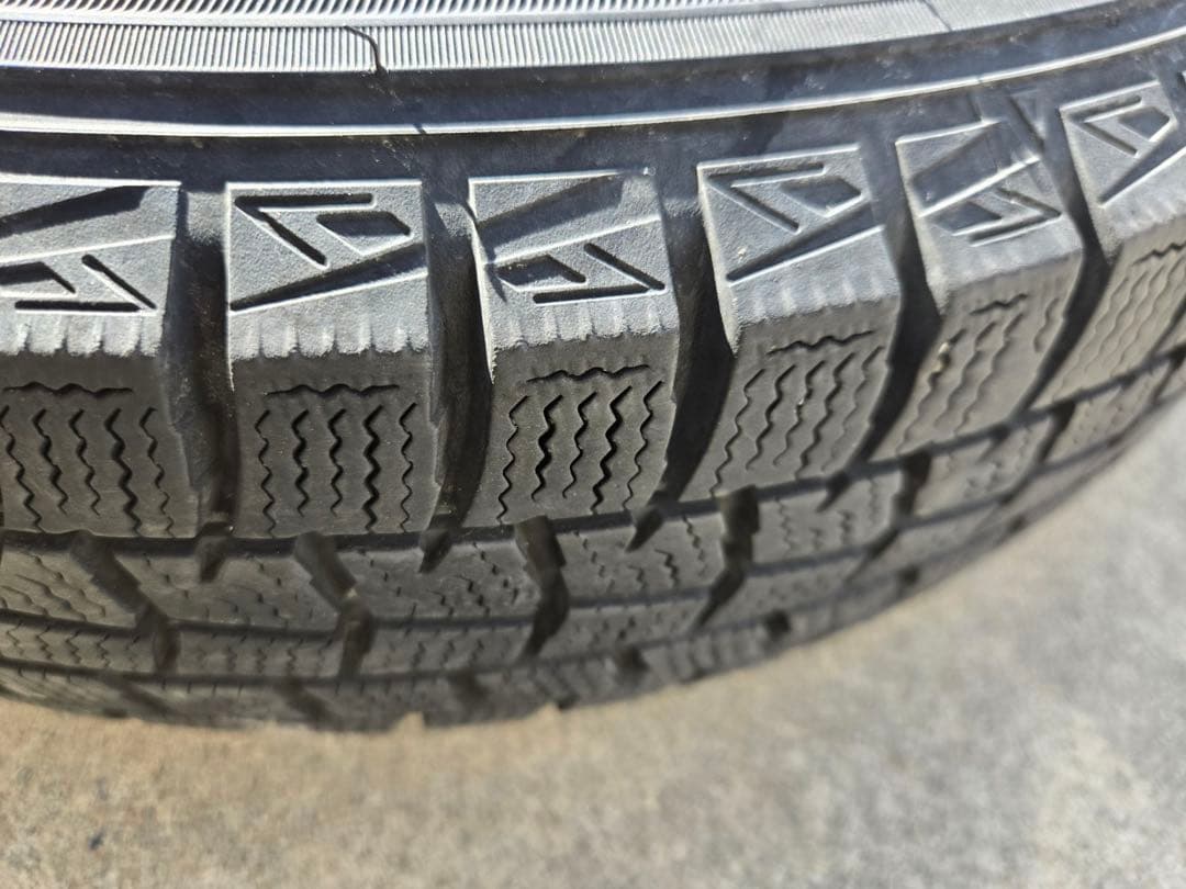 145/80R13 スタッドレス 4本 ダンロップ アルミホイール付き