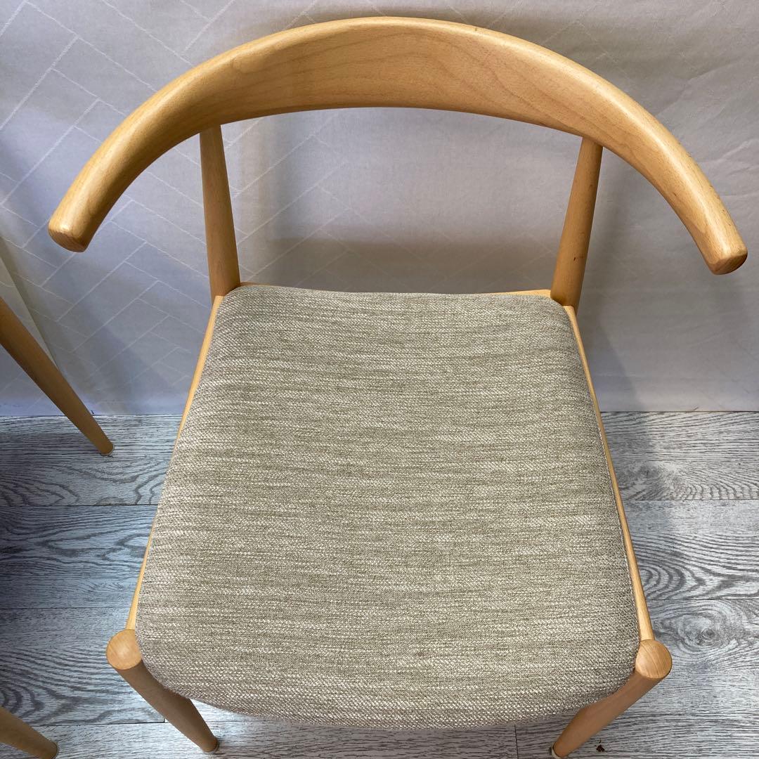 ニトリ　ダイニングチェア2脚セット　Nコレクション　C-01B