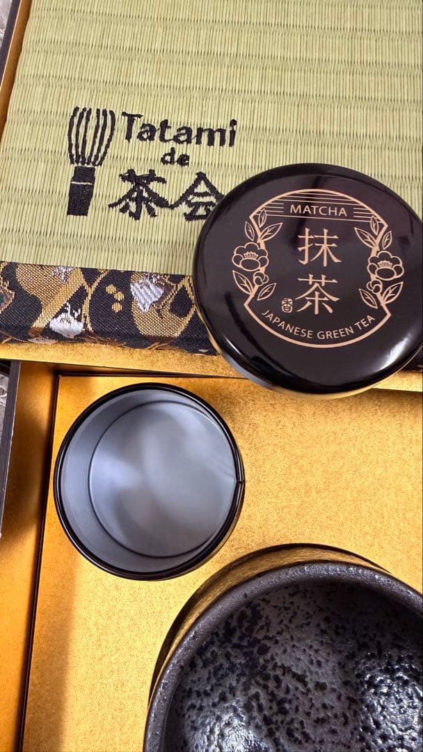 Tatami de 茶会 茶道具セット　⚠️抹茶なし