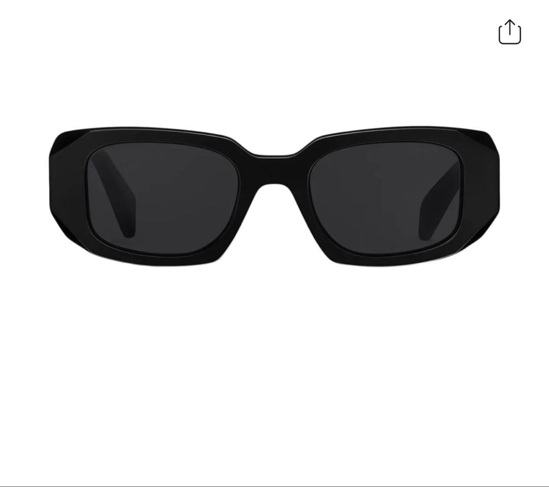 Prada Eyewear Symbole ブラックサングラス