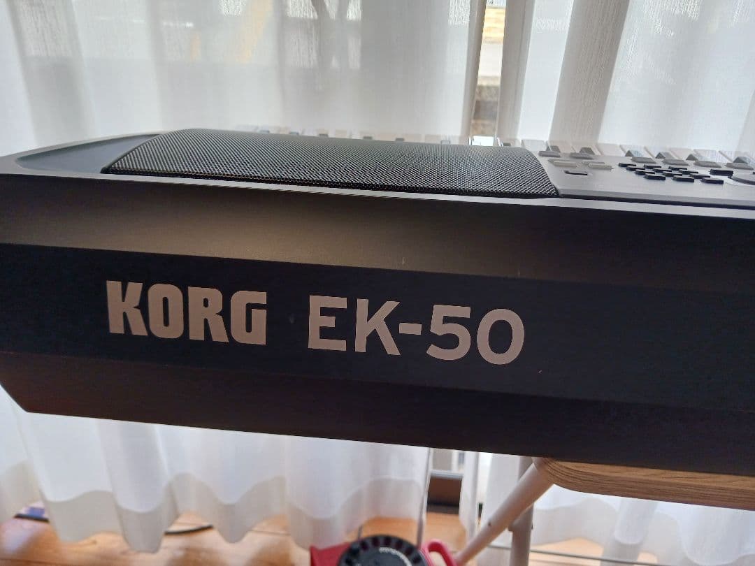 【美品】 KORG EK-50 61鍵電子キーボード、フットペダル