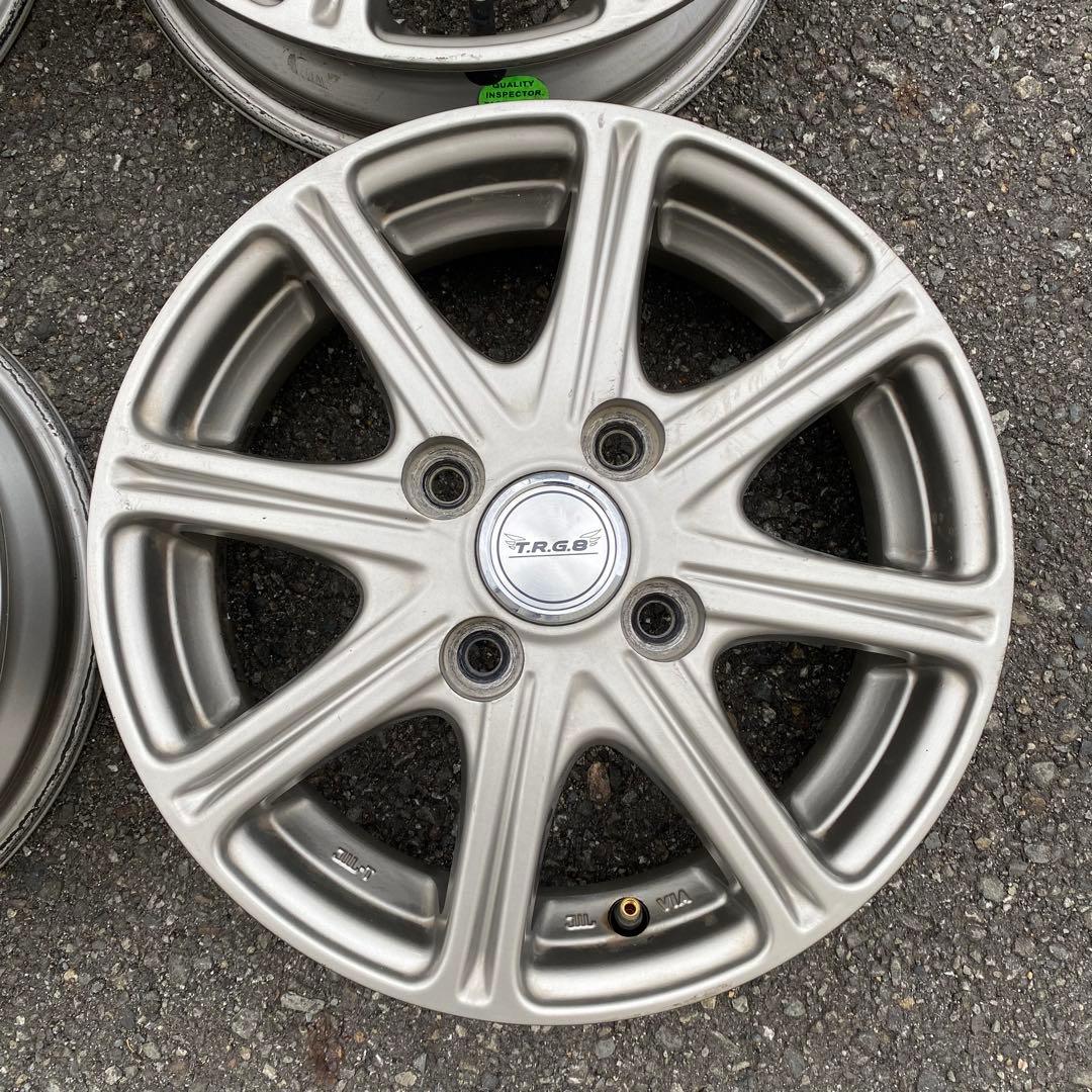 【4本セット送料無料】T.R.G.8 13×4J+43 4穴 PCD100