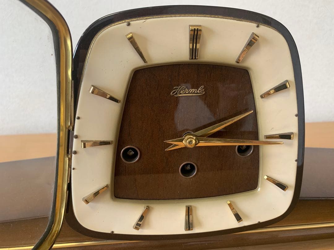 Hermle レトロ木製置時計
