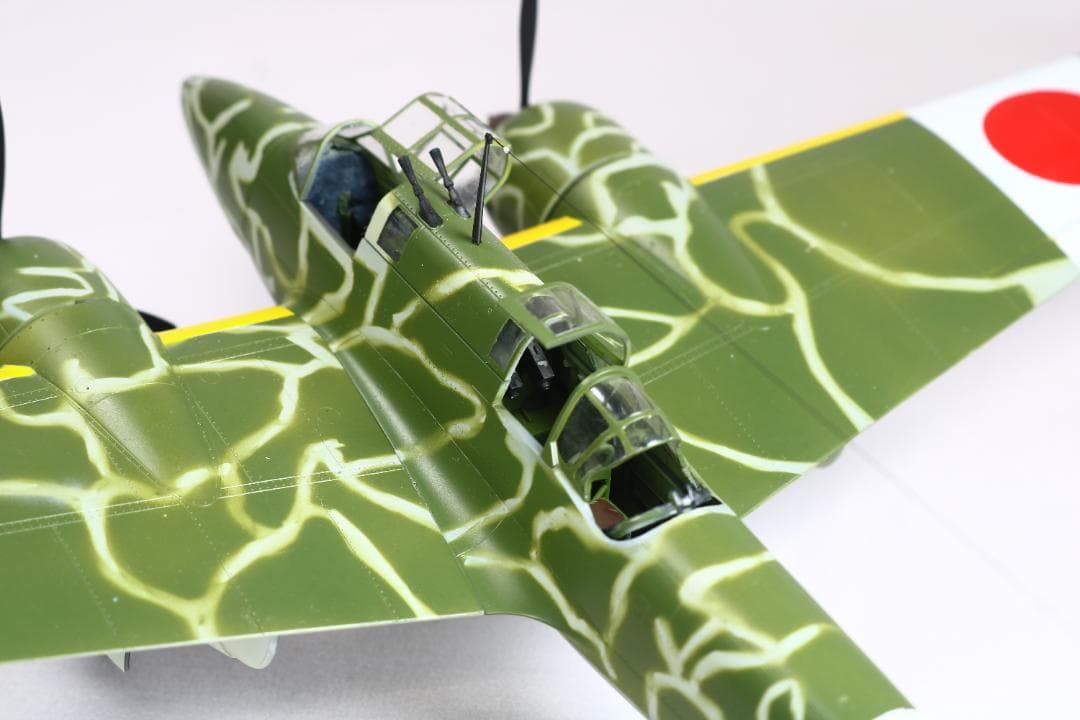 ハセガワ　1/48　キ-45　屠龍戦闘機　完成品