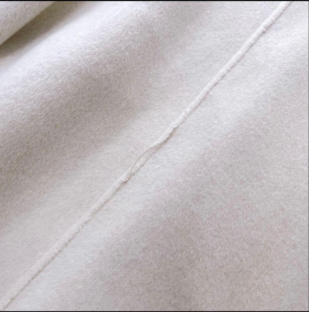 美品ロクユナイテッドアローズリバーポンチョコート五明祐子さん着用ベルト付