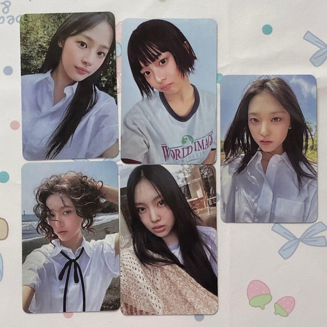 NewJeans how sweet 1週目 当選 サノク トレカ全員5枚